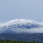 Snow on Mount Errigal, County Donegal