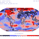 NOAA anomalie Inverno 2012